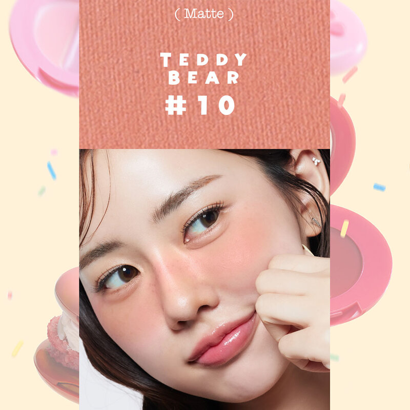 4U2 Matte Blush 3.2g #10 Teddy Bear