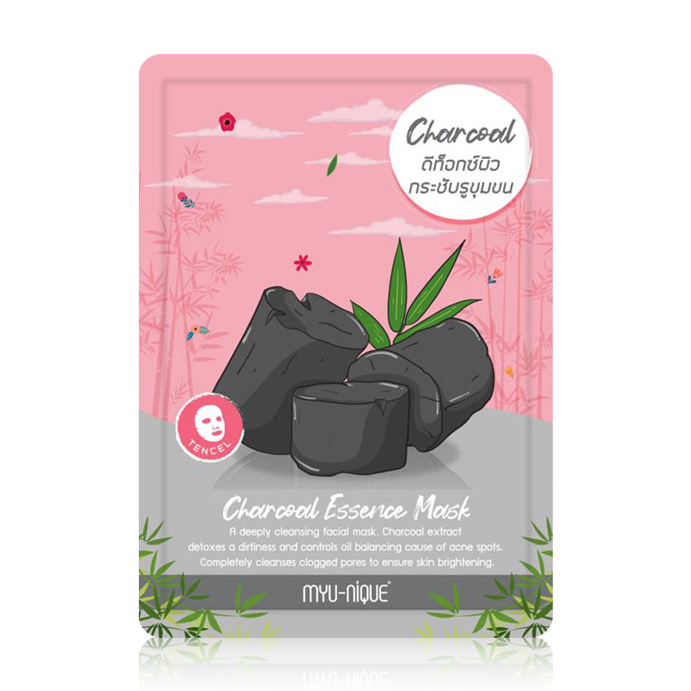 MYU-NIQUE Charcoal Essence Mask 25g