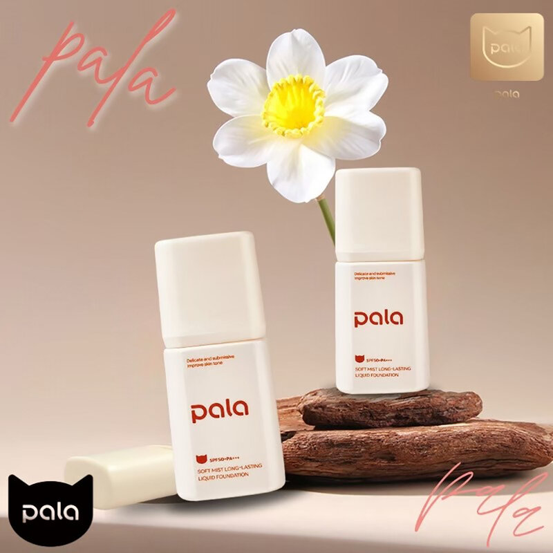 Pala Soft Mist Long - Lasting Liquid Foundation SPF50+ PA+++ 30g #101 Ivory