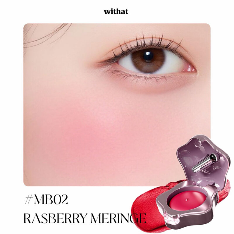 withat Mousse Cake Blush 5g #MB02 Raspberry Meringue