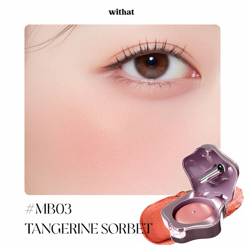 withat Mousse Cake Blush 5g #MB03 Tangerine Sorbet