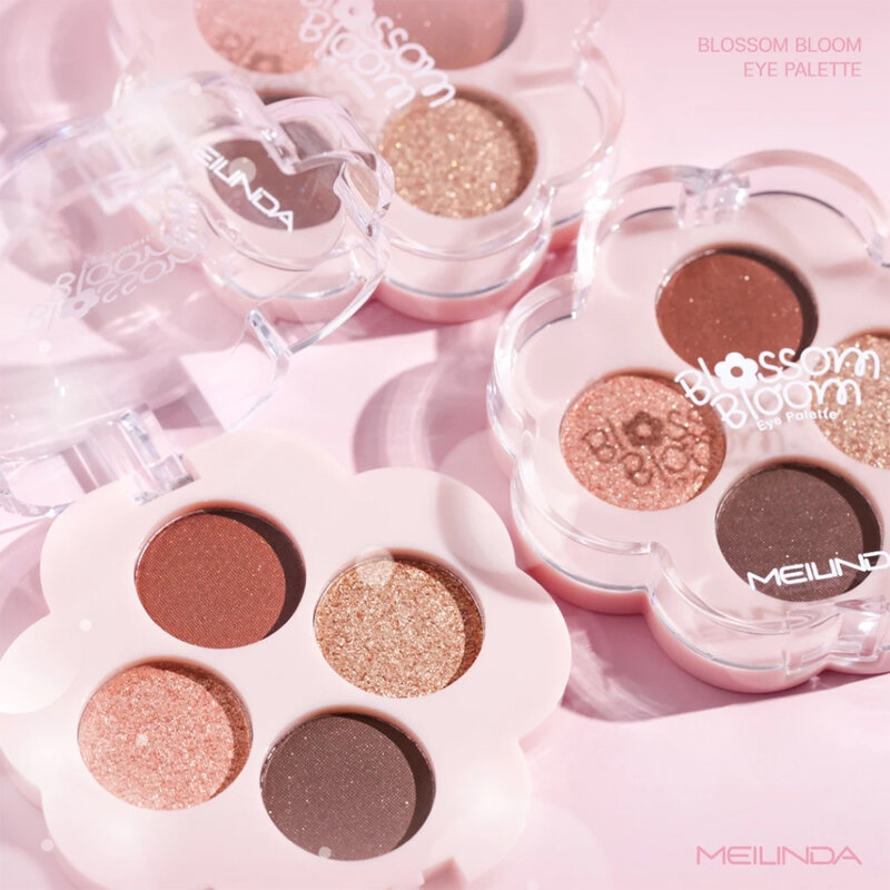 Mei Linda Blossom Bloom Eye Palette 2.6g #01 Woody Brown