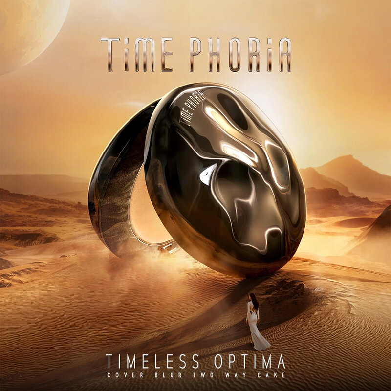 Time Phoria Timeless Optima Cover-Blur Skin Perfection Powder Foundation 8.5g #01N Cremea