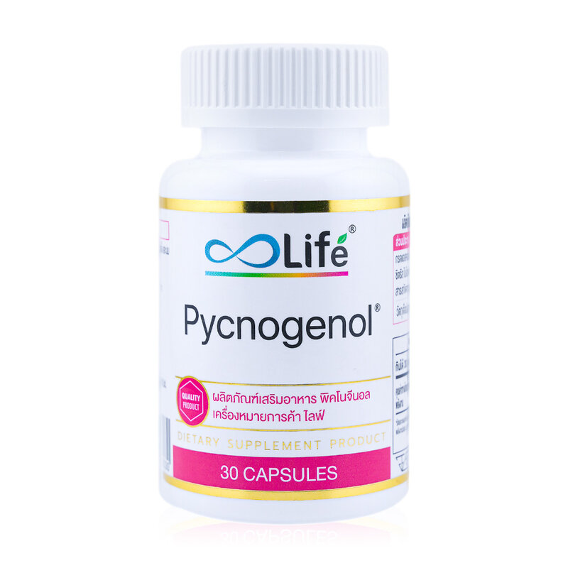 Life Pycnogenol 600mg 30 Capsules