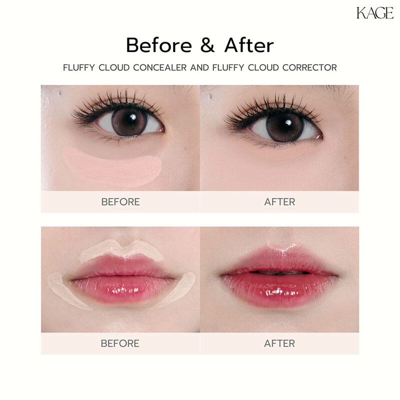 KAGE Fluffy Cloud Corrector 2g #Peach