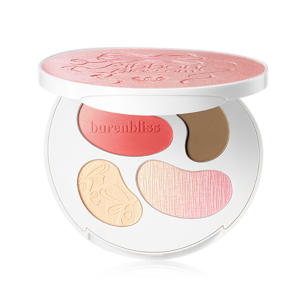 barenbliss Ribbon Blossom Face Palette 9g #W1 Warm Vivid