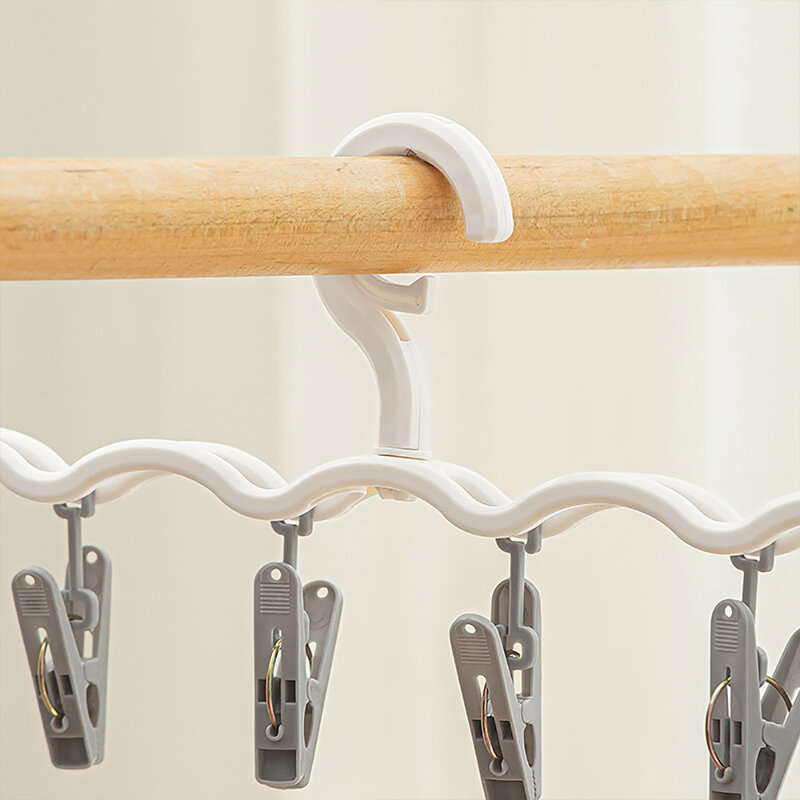 NaChuan Hat Rack 6 Hooks A0642-TC #White