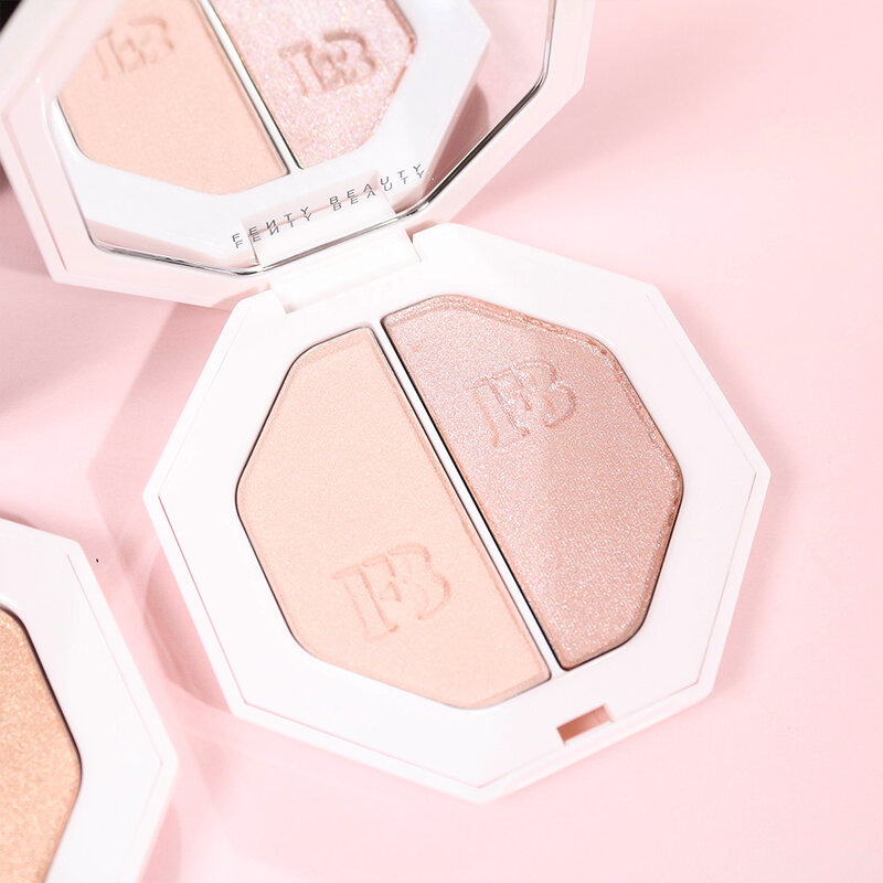 Fenty Beauty Killawatt Freestyle Highlighter Duo [3.5gx2] #Lightning Dust+Fire Crystal