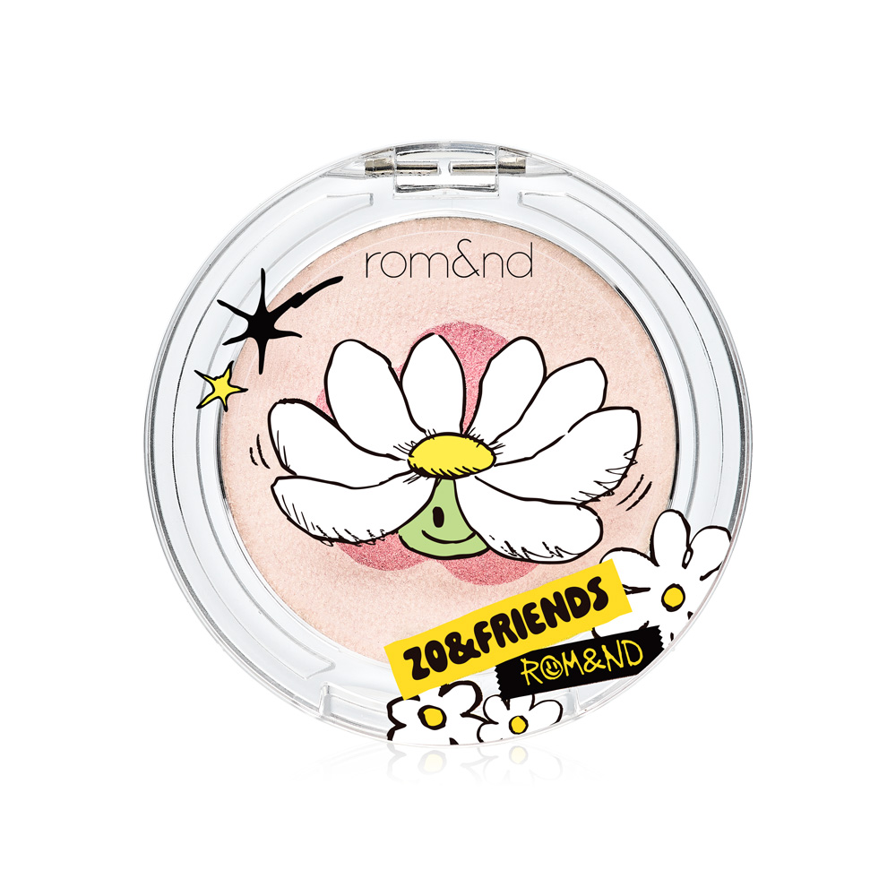 ROM&ND X Zo&Friends Dual Jelly Highlighter 4.5g #02 Paw Pink