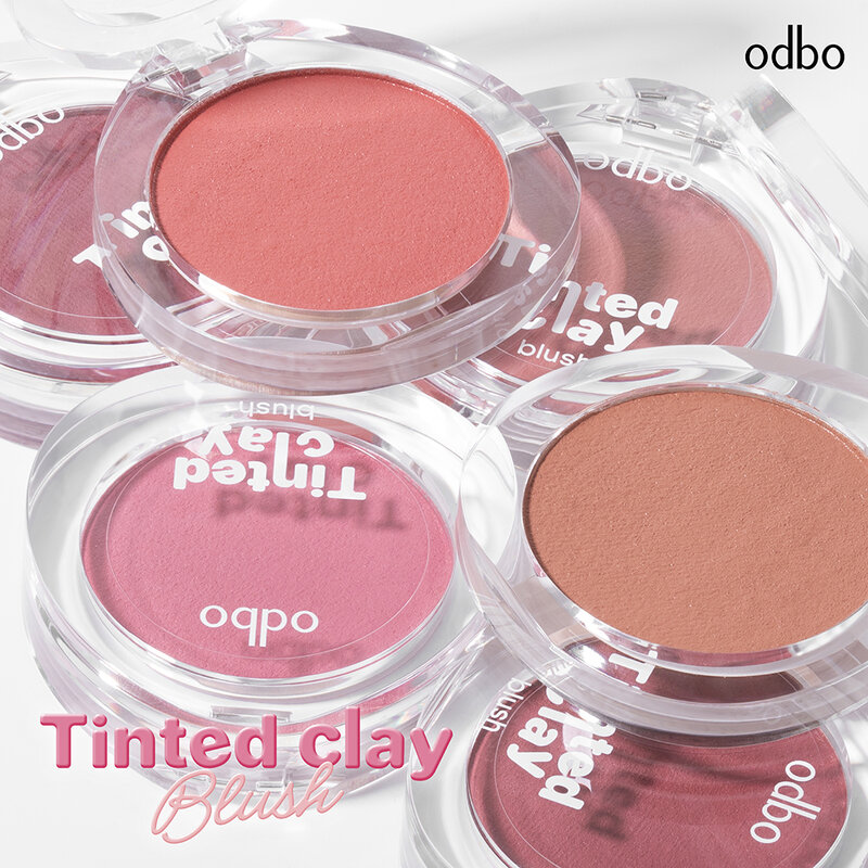 ODBO Tinted Clay Blush 5g #01 Rose Terra