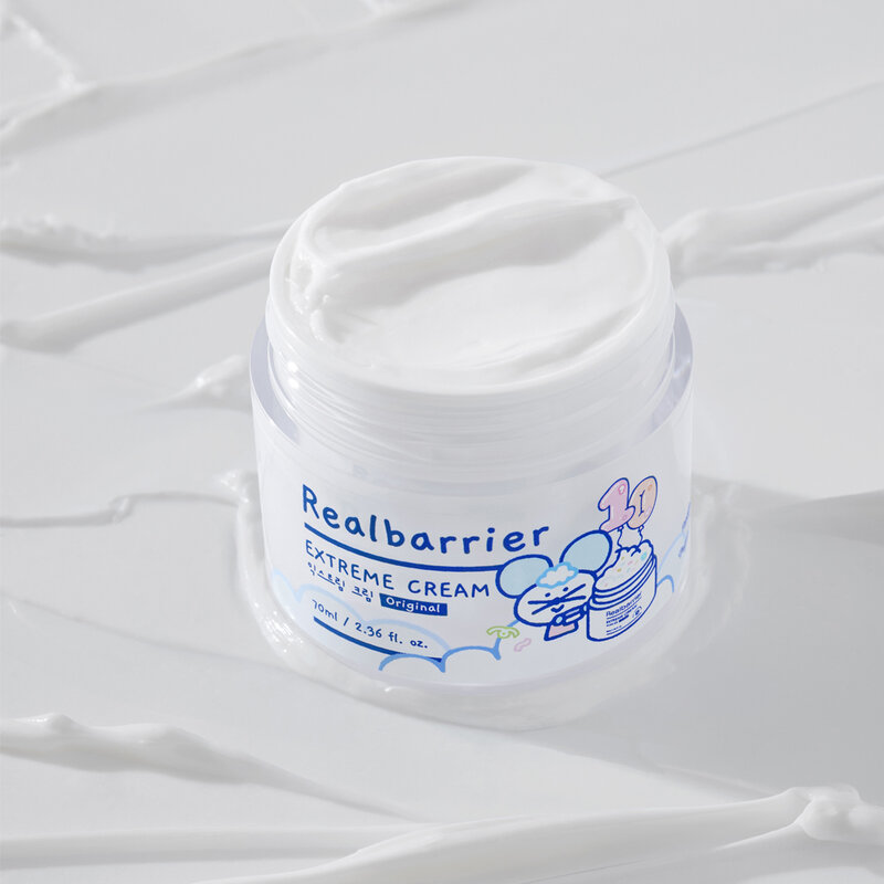 Real Barrier Extreme Cream Set [70ml + 30ml] [Free Gift Pogon 1pc]