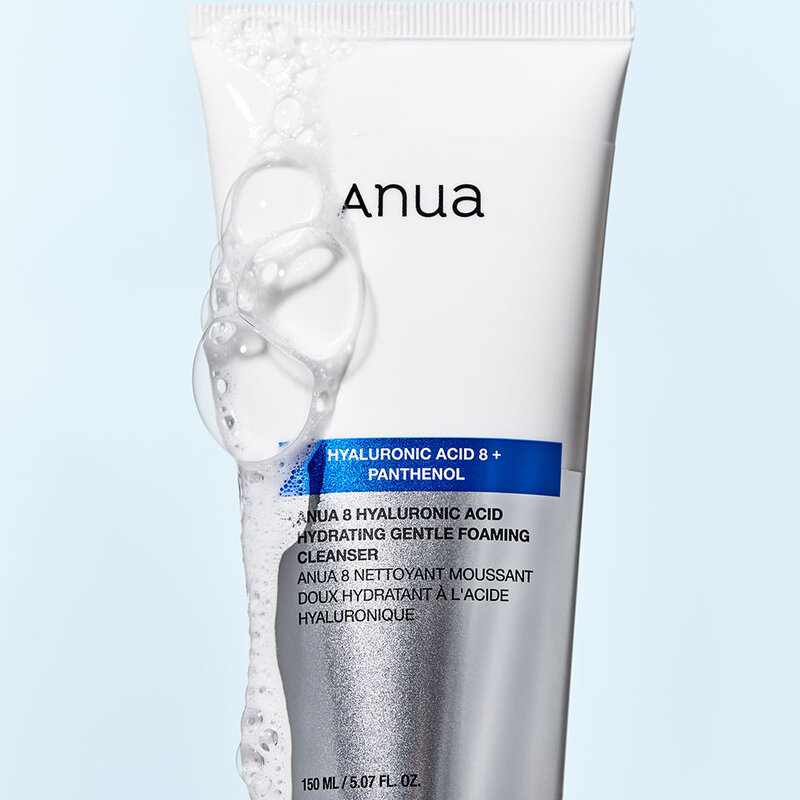 ANUA 8 Hyaluronic Acid Hydrating Gentle Foaming Cleanser 150ml