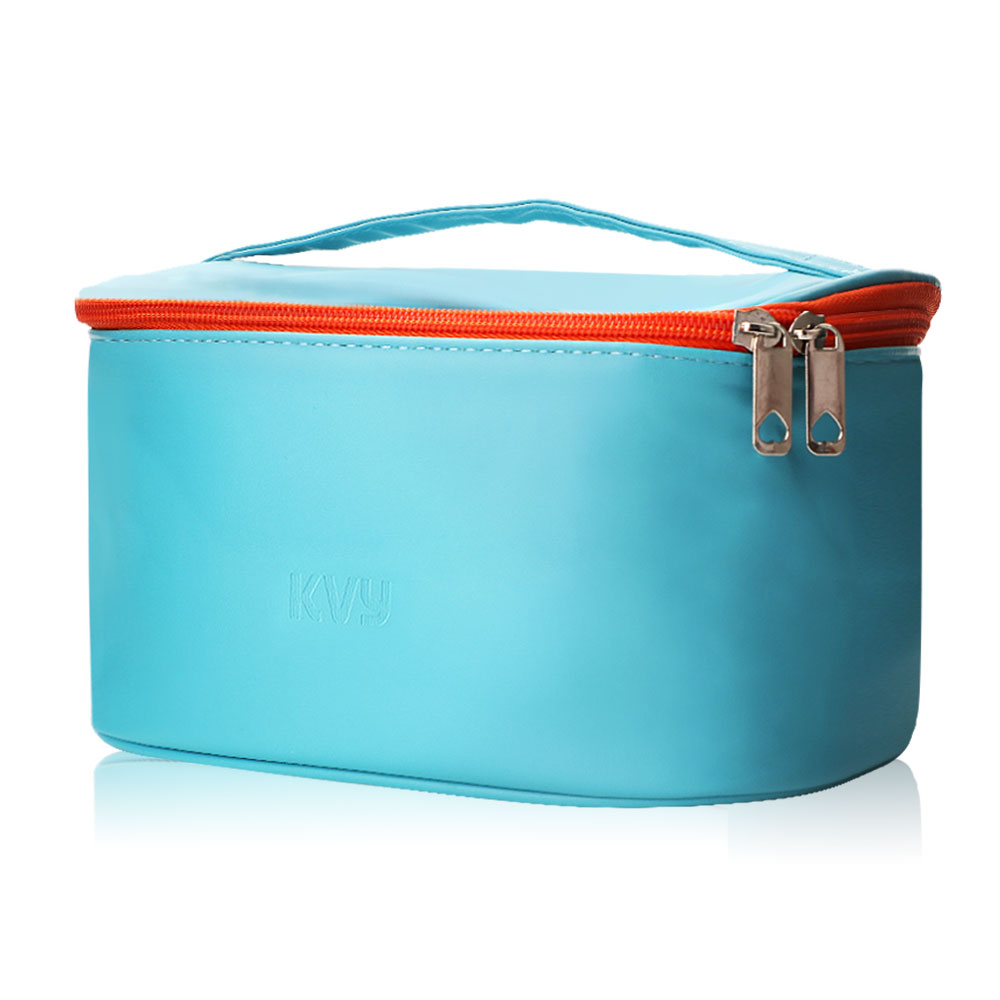 KVY Square Cosmetic Bag #Light Blue