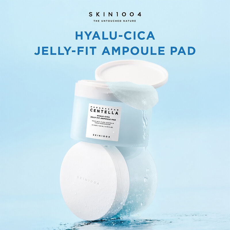 SKIN1004 Madagascar Centella Hyalu-Cica Jelly-Fit Ampoule Pad 140ml