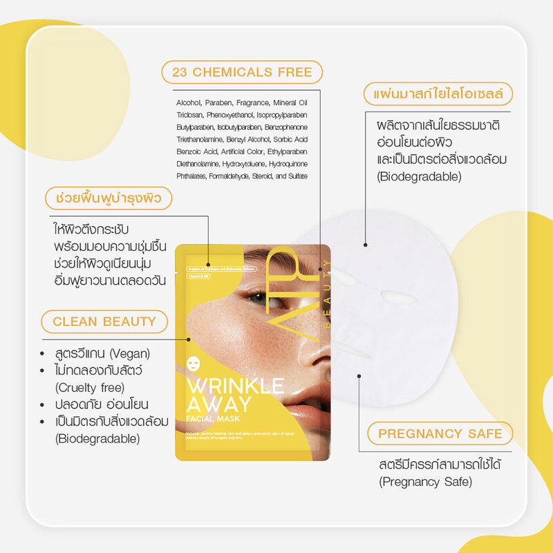 ATP BEAUTY Wrinkle Away Facial Mask 20ml