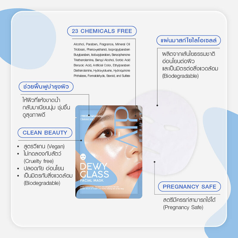 ATP BEAUTY Dewy Glass Facial Mask 20ml