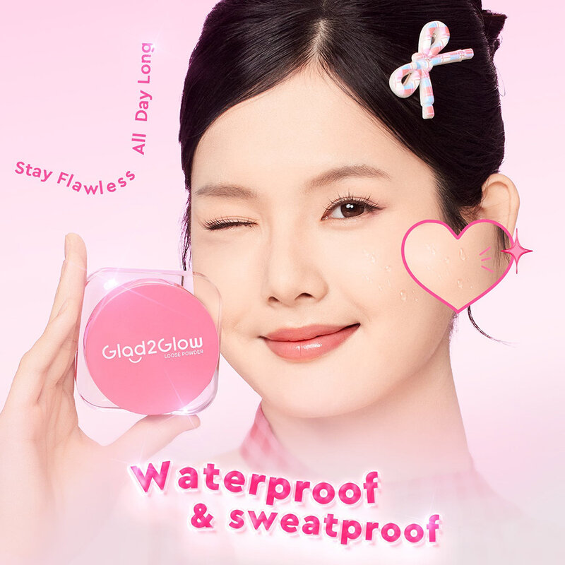 Glad2Glow Perfect Blur & Cover Loose Powder 8g #01 Marshmallow