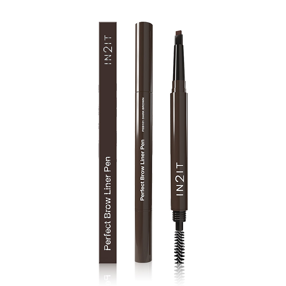 In2It Perfect Brow Liner Pen 0.2g #PEB101 Dark Brown
