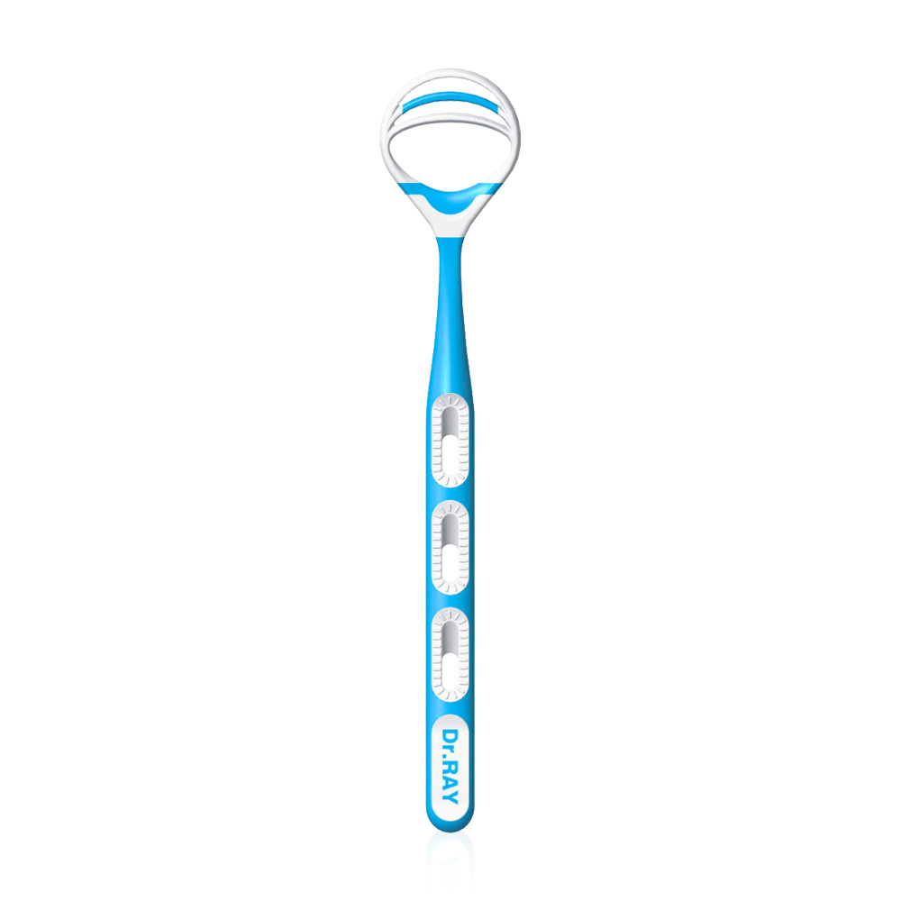 Dr.ray Tongue Cleaner 1pc #D201 Light Blue