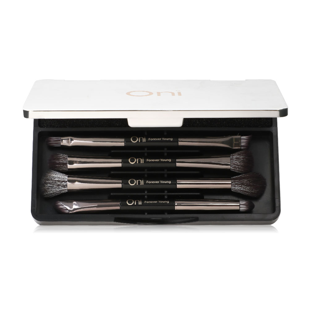 Oni Mirror Dual-Ended Brush Set 4pcs