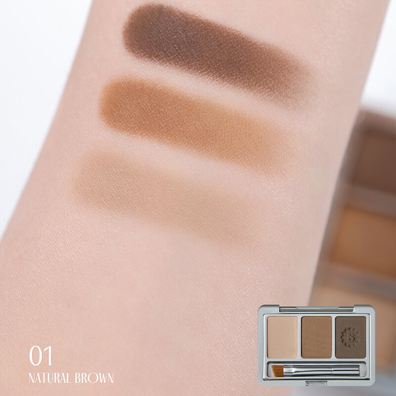 SUPERMOM Eyebrow Perfection Kit 5.1g #01 Natural Brown