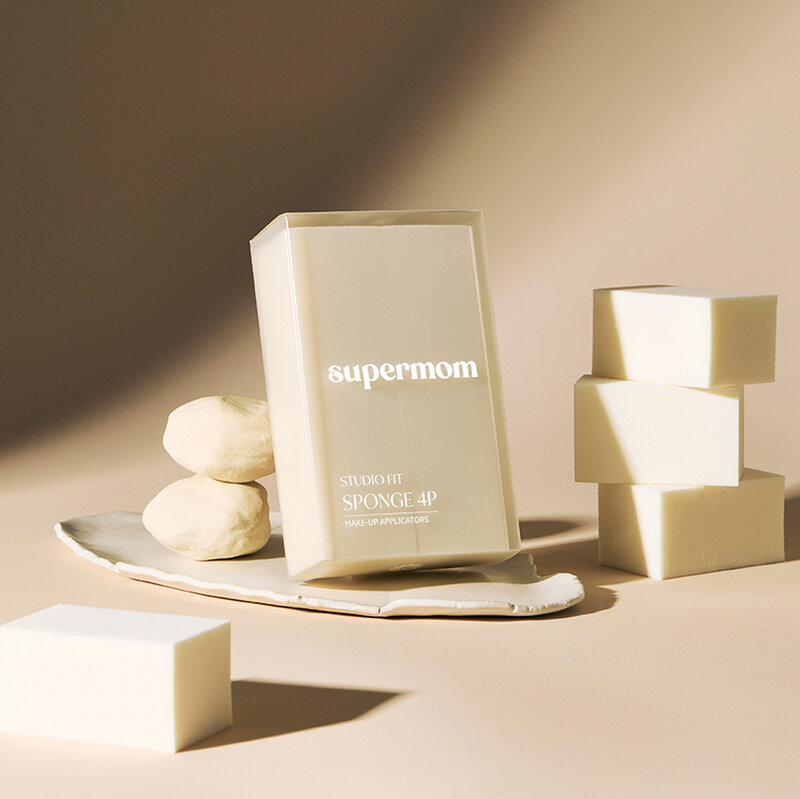 SUPERMOM Studio Fit Sponge 4P 1pc