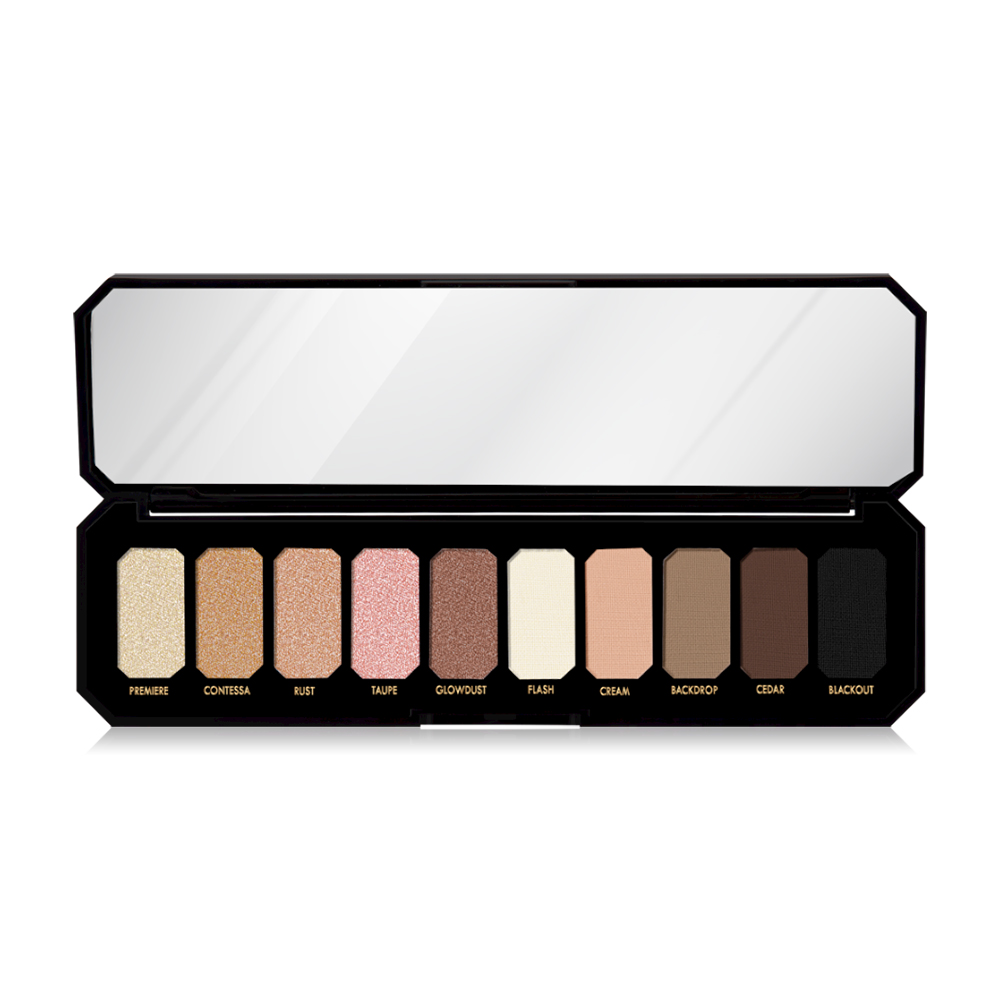 Browit Glam Gala Eyeshadow Palette [0.5g x 10 Colors] #01 Red Carpet