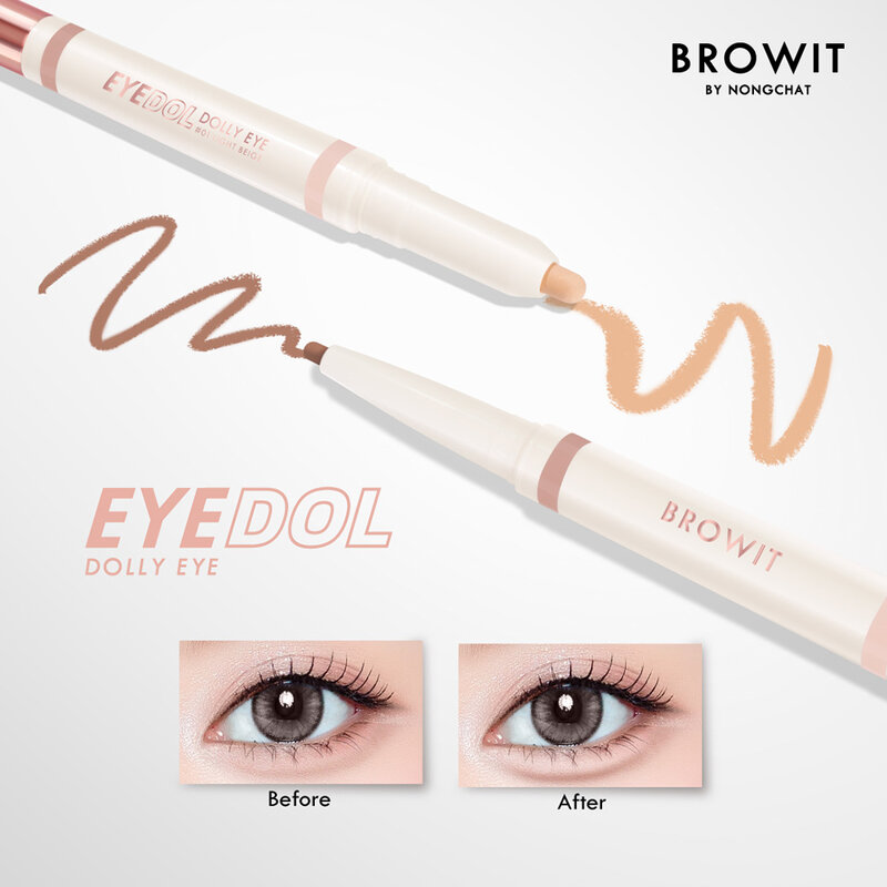 Browit Eyedol Dolly Eye [0.60g + 0.20g] #01 Light Beige
