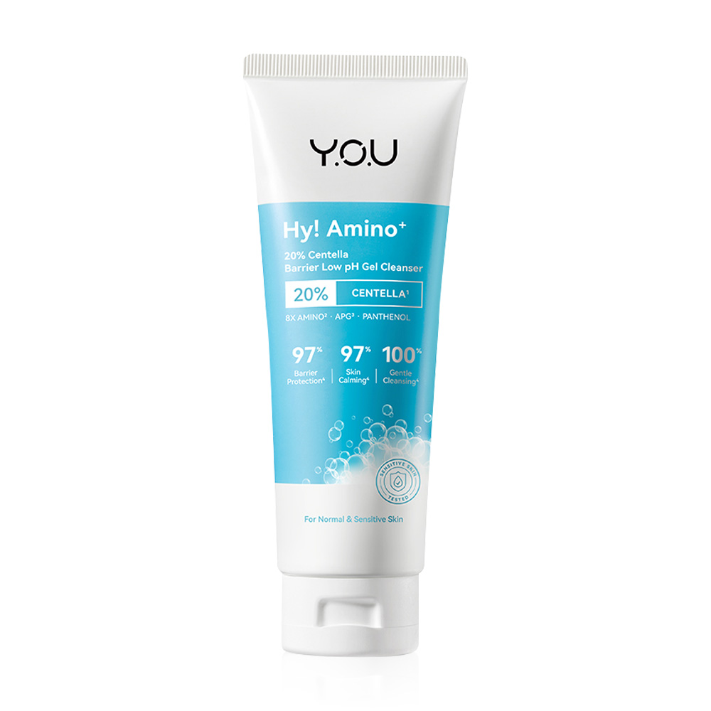 Y.O.U Hy! Amino+ 20% Centella Cleanser 100g