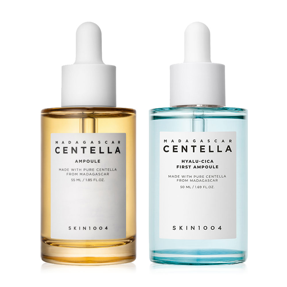 SKIN1004 Set 2Item Madagascar Centella Ampoule 55ml + Madagascar Centella Hyalu-Cica First Ampoule 50ml