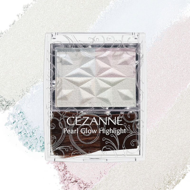 Cezanne Pearl Glow Highlight 2.8g #SP3 Snow Fantasy