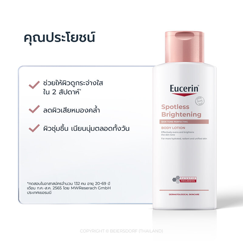 Eucerin Save20% Spotless Brightening Skin Tone Perfecting Body Lotion [250ml x 2pcs]