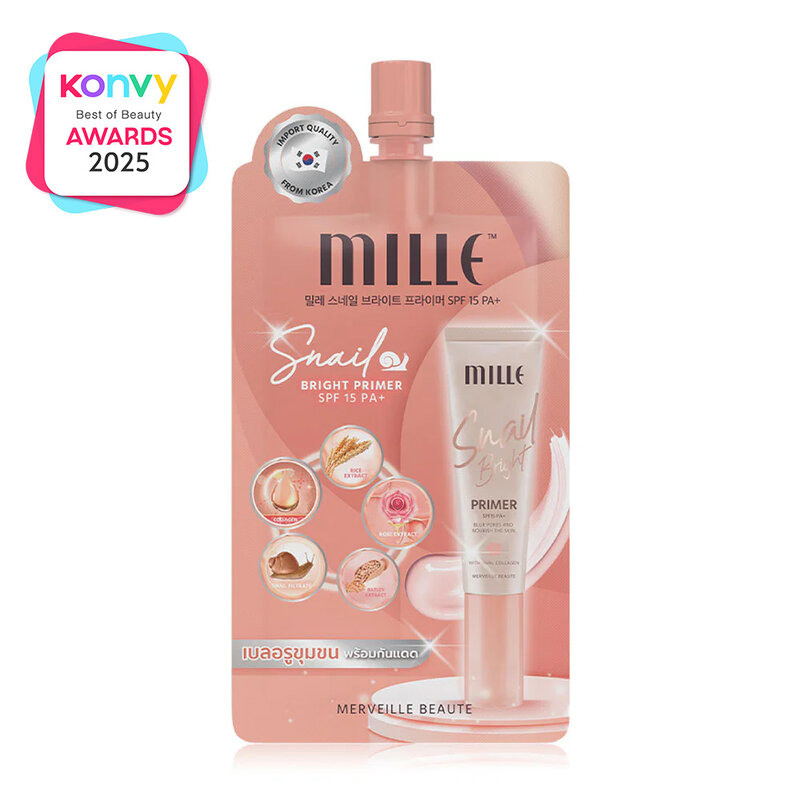 Mille Snail Bright Primer SPF15 PA+ 6g