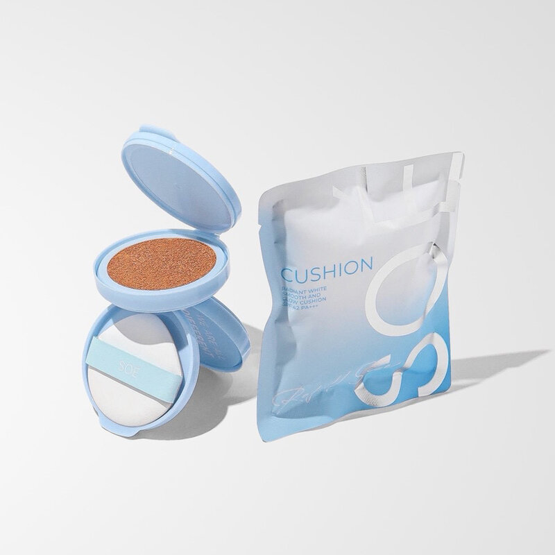 SOE Radiant White Smooth And Glow Cushion SPF42 PA+++ 15g #02 Medium Natural