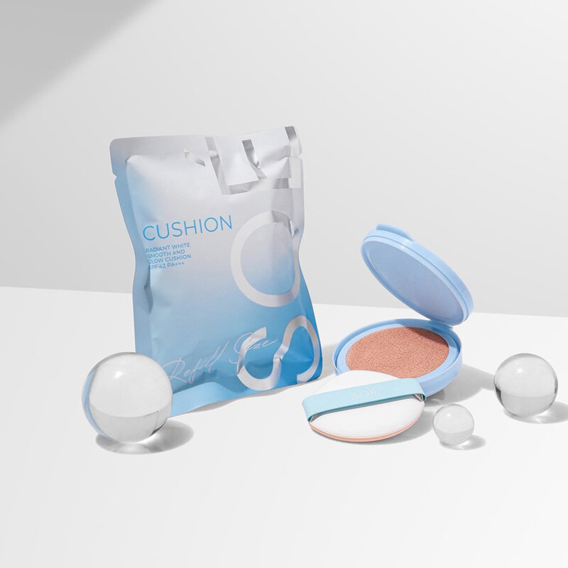 SOE Radiant White Smooth And Glow Cushion SPF42 PA+++ 15g #02 Medium Natural