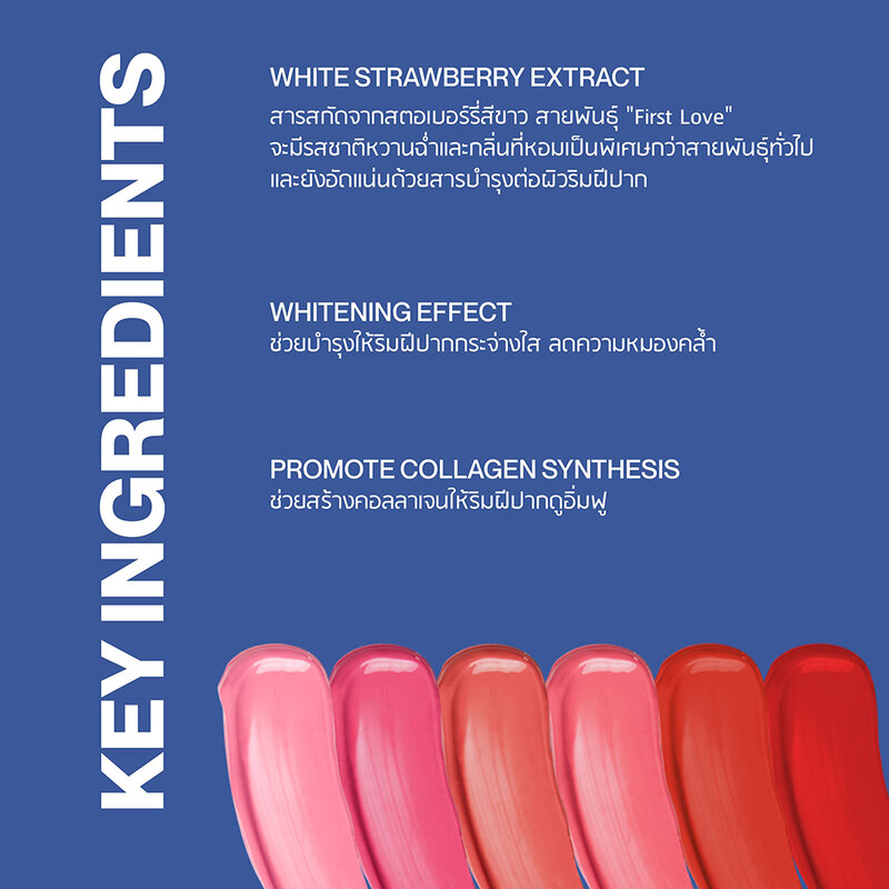 EVERPINK Liplush Serum Tint 2.5g #04 Clueless