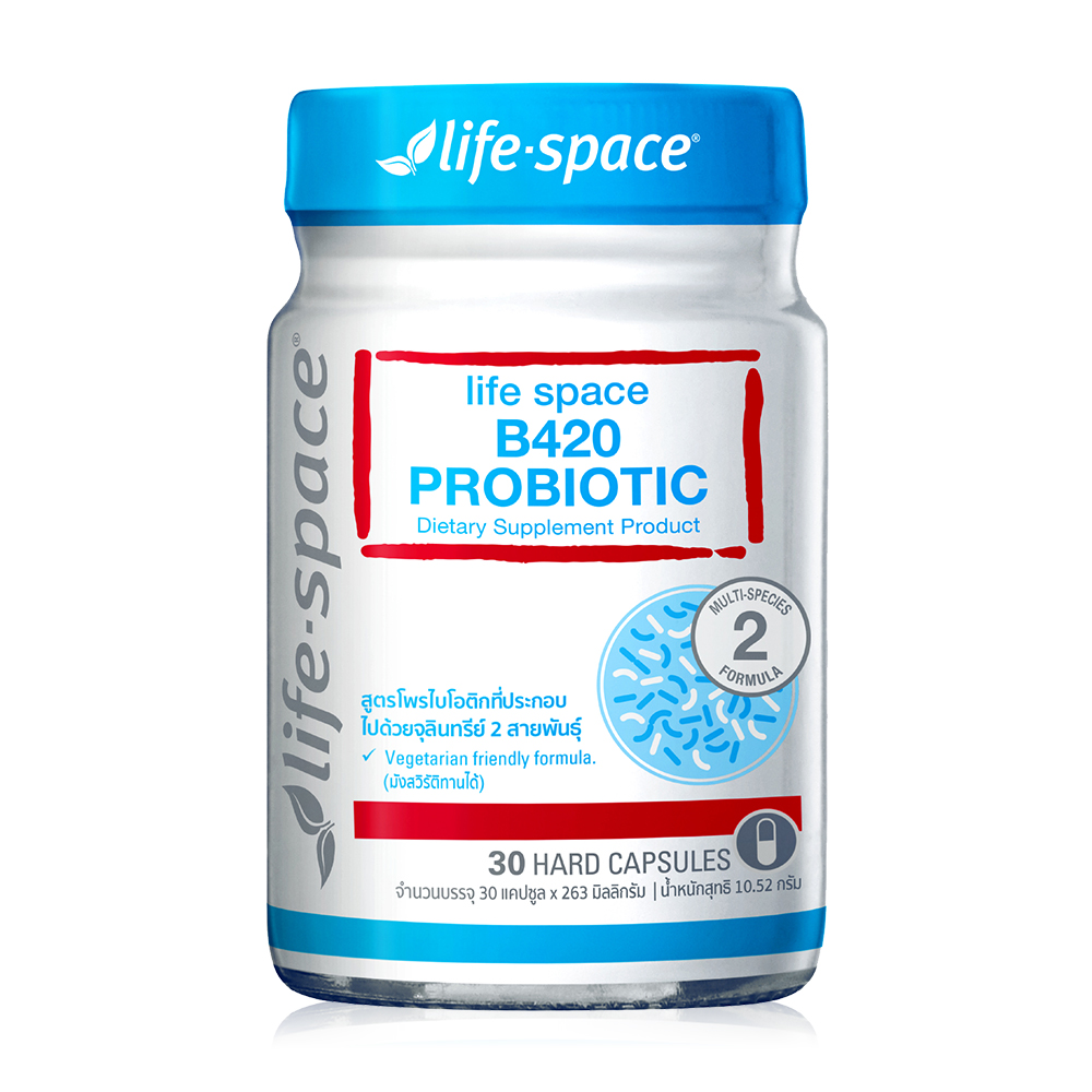 Life Space B420 Probiotic Dietary Supplement Product 30 Capsules