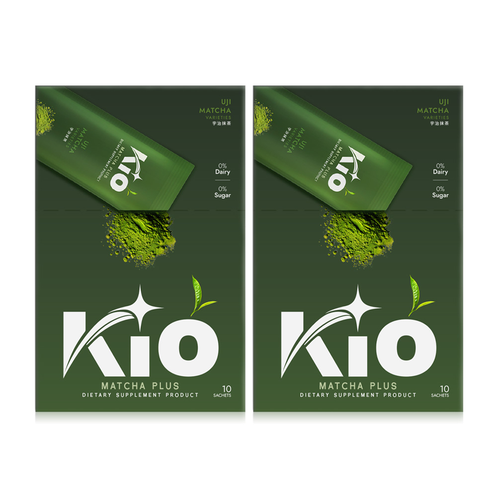 KIO Matcha Plus Dietary Supplement Product [10 Capsules x 2pcs]