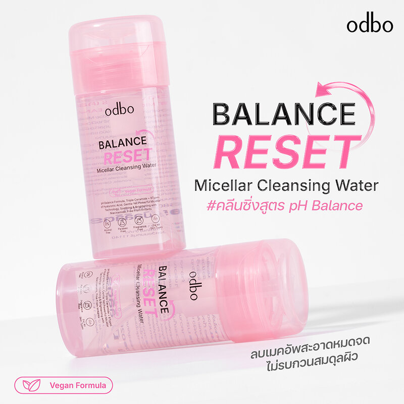ODBO Balance Reset Micellar Cleansing Water 95ml