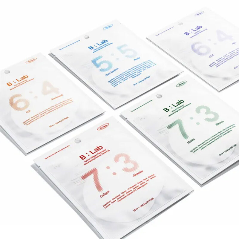 B:LAB Yuja Niacinamide Brightening Essence Toner Pad [25ml x 10 Pads]