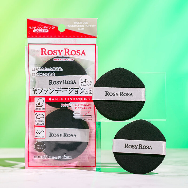 Rosy Rosa Multi Foundation Puff Slim 2pcs