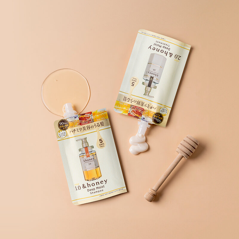 &honey Deep Moist 2 Step Trial 5 Days Shampoo 40ml + Conditional 40g