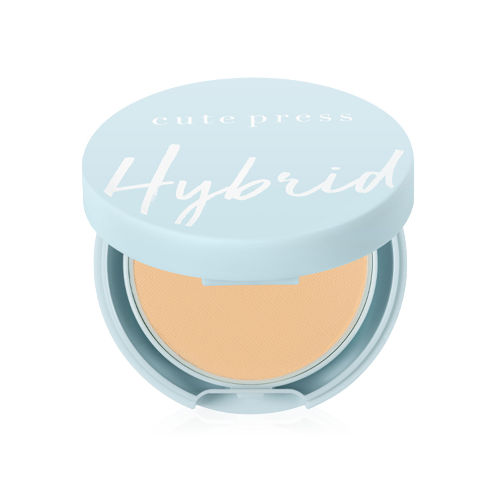 Cute Press Hybrid Shine-Free Foundation Powder SPF 50 PA++++ 5g #Y50 Warm Beige