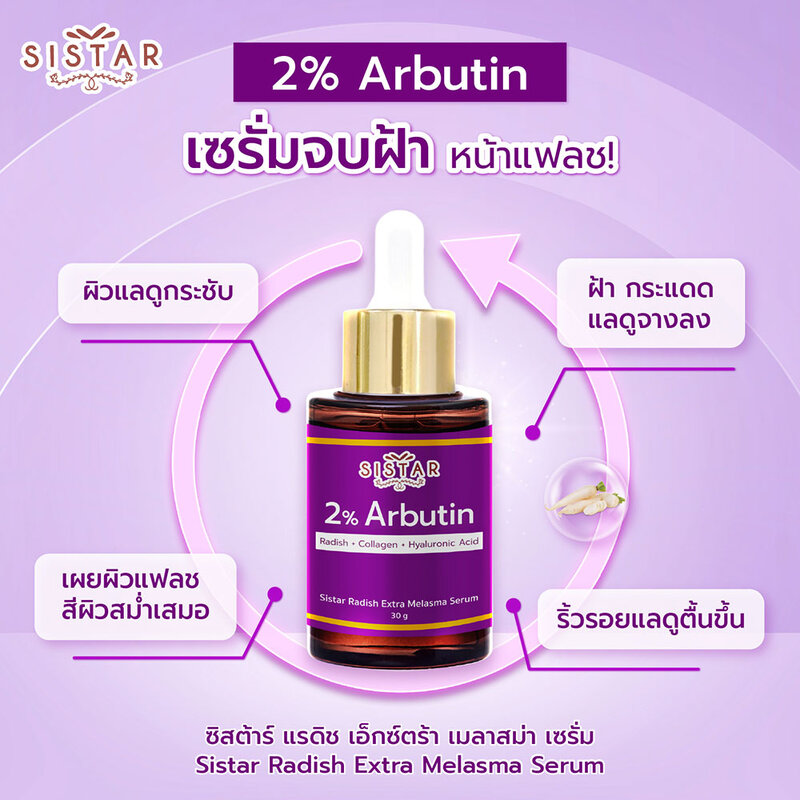 Sistar Radish Extra Melasma Serum 30ml