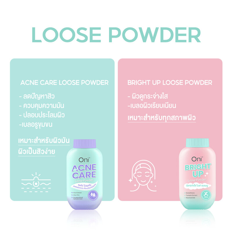 Oni Acne Care Loose Powder 50g