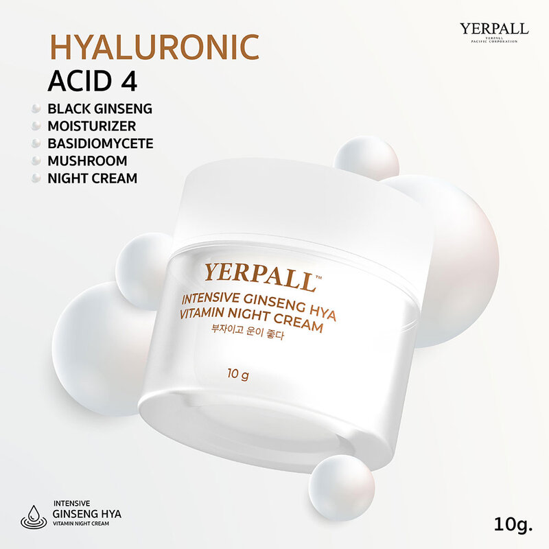 Yerpall Intensive Active Ginseng Hya Night Cream 10g