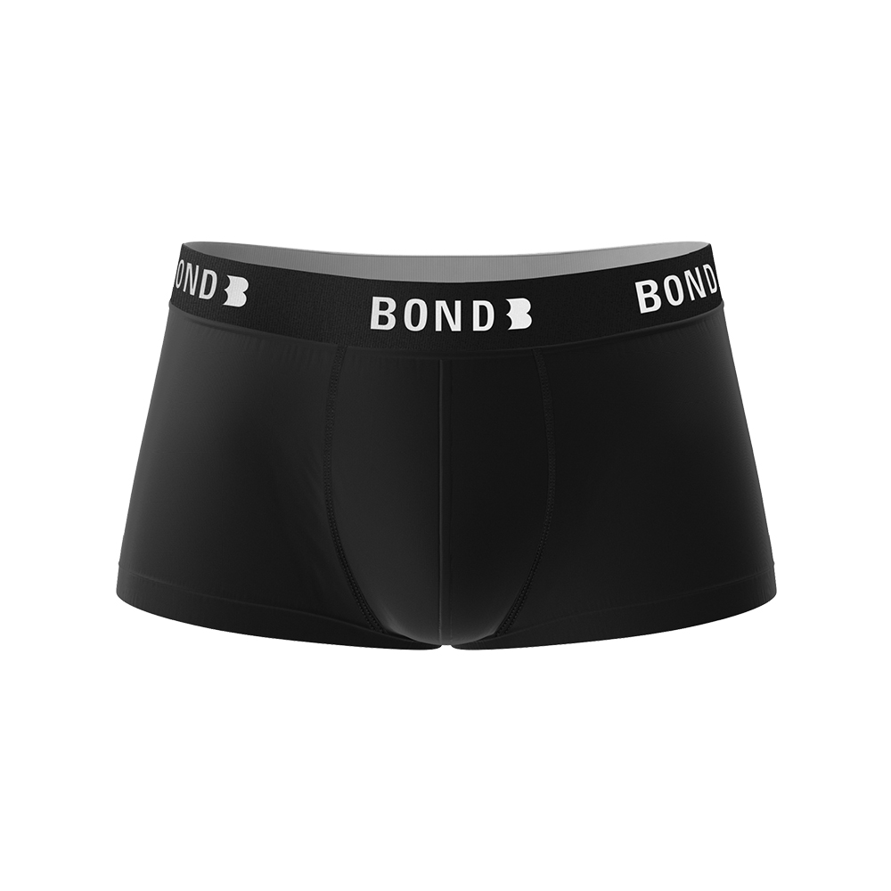 BOND Men's Underwear IZY BODYFIT Clothing Size M 1pc #Black