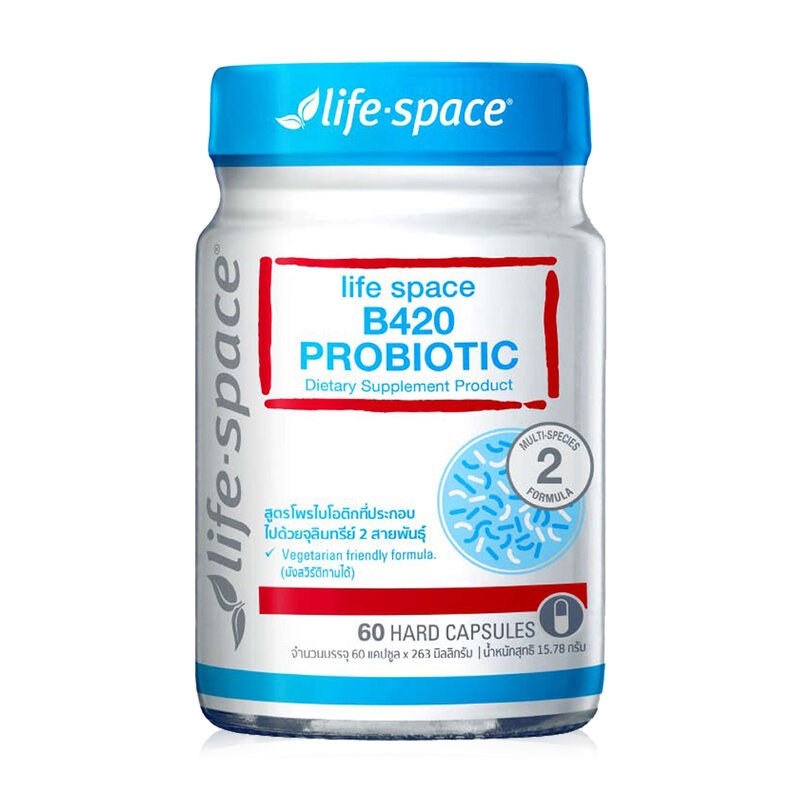 Life Space B420 Probiotic Dietary Supplement Product 60 Capsules